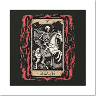 TAROT DESIGN - DEATH Posters and Art